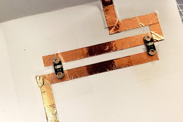 手把手教你制作会发光的节日贺卡，无需按钮自动点亮-第30张图片-趣作屋