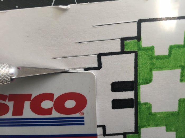 零基础也能做！像素立体贺卡DIY教程-第8张图片-趣作屋