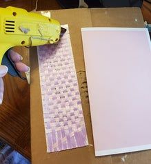 情人节手工贺卡制作教程：编织丝带爱心DIY-第18张图片-趣作屋