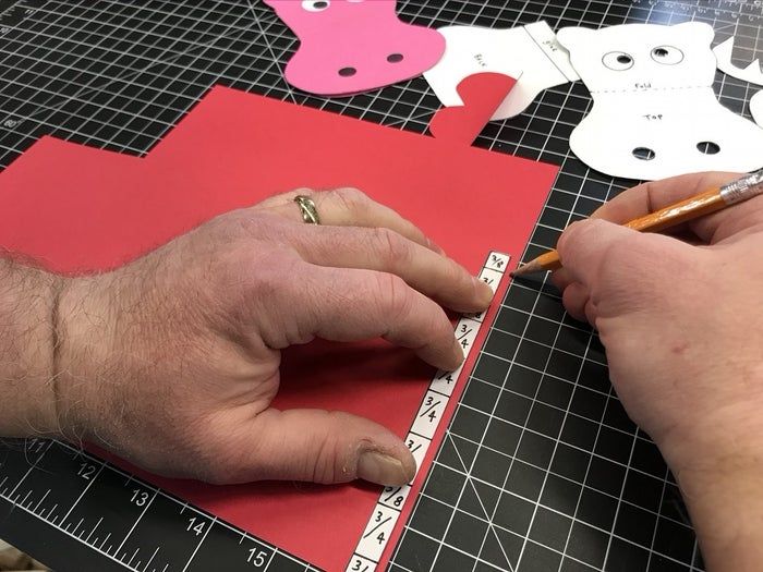 手工制作趣味弹出式河马卡片教程-第30张图片-趣作屋