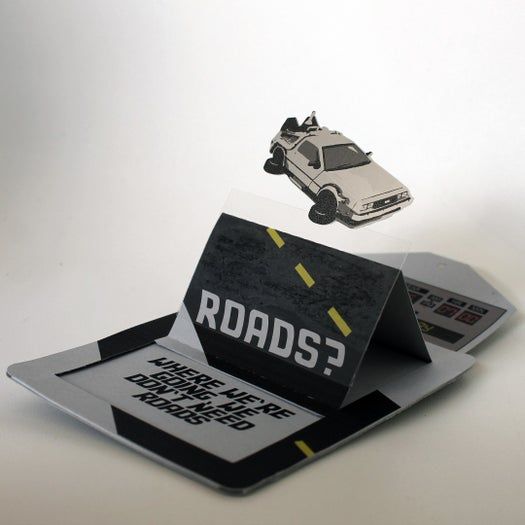 超炫《回到未来》主题卡片DIY教程，轻松制作时光机邀请函-第19张图片-趣作屋