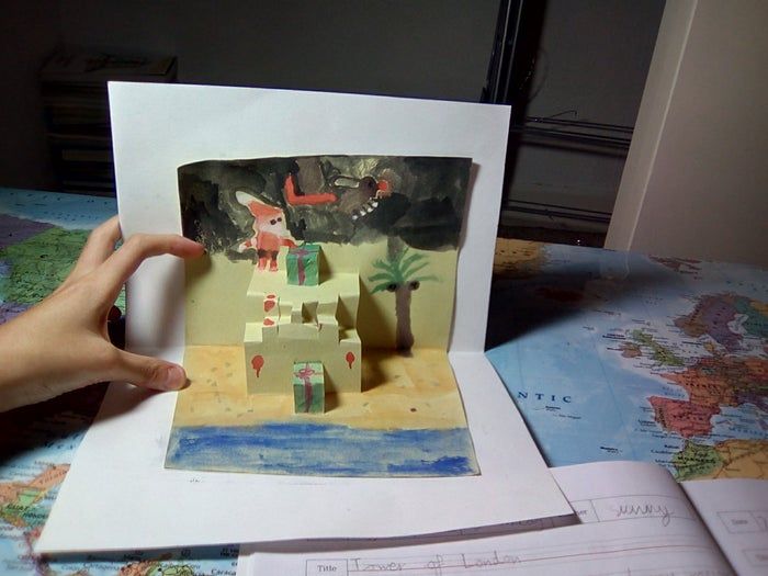 手工制作圣诞立体贺卡教程，简单几步打造专属节日祝福-第18张图片-趣作屋