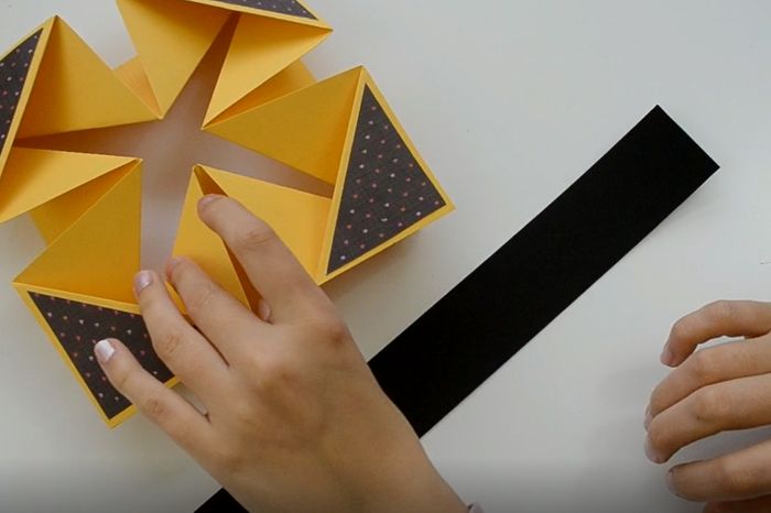 手工制作感恩节餐巾折叠贺卡教程-第24张图片-趣作屋