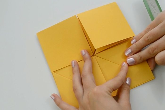 手工制作感恩节餐巾折叠贺卡教程-第17张图片-趣作屋