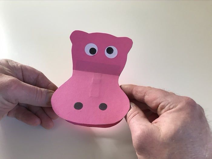 手工制作趣味弹出式河马卡片教程-第45张图片-趣作屋