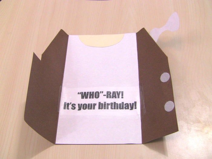 手工制作神秘博士主题生日贺卡教程-第2张图片-趣作屋