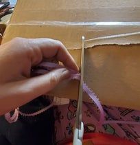 情人节手工贺卡制作教程：编织丝带爱心DIY-第13张图片-趣作屋