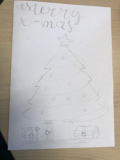 圣诞节手工贺卡制作教程，简单又暖心-第4张图片-趣作屋