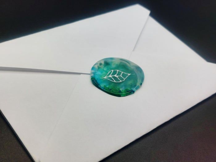 不用蜡烛也能自制精美蜡封，零成本打造个性印章-第4张图片-趣作屋