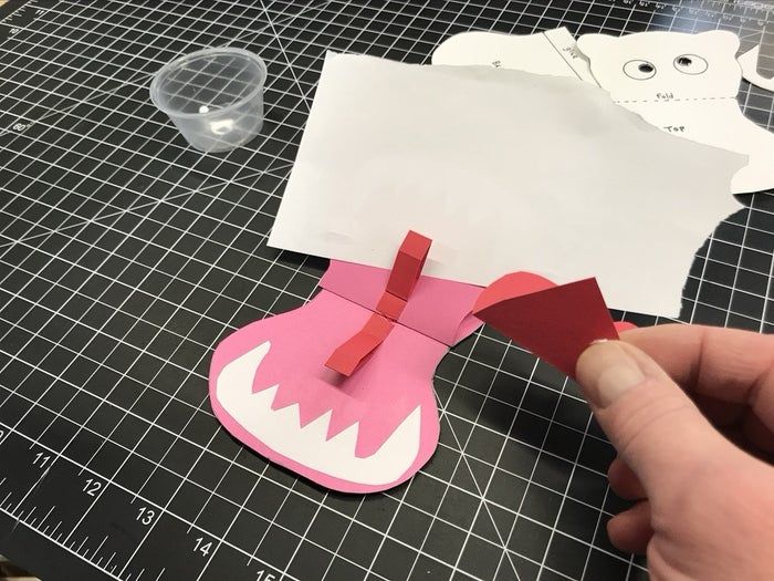 手工制作趣味弹出式河马卡片教程-第36张图片-趣作屋