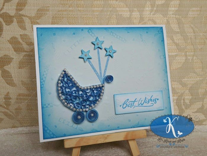 手工制作婴儿主题卷纸贺卡教程-第1张图片-趣作屋