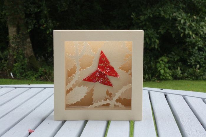 手工制作立体蝴蝶贺卡教程，轻松打造生日惊喜-第1张图片-趣作屋