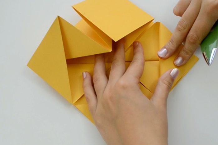 手工制作感恩节餐巾折叠贺卡教程-第18张图片-趣作屋