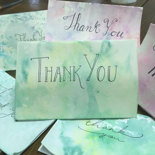 在家轻松制作多彩水彩感谢卡教程-第9张图片-趣作屋 在家轻松制作多彩水彩感谢卡教程-第9张图片-趣作屋
