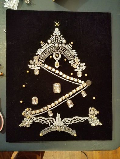 低成本手工制作闪亮圣诞树装饰-第8张图片-趣作屋