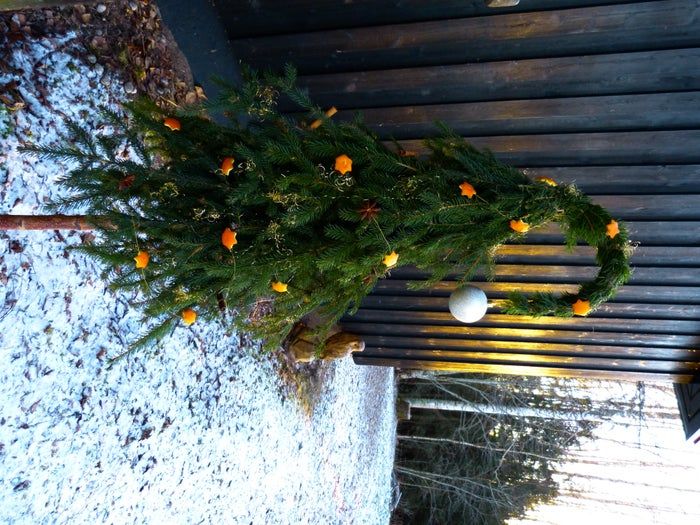 简易环保风圣诞树与挂饰DIY教程-第32张图片-趣作屋