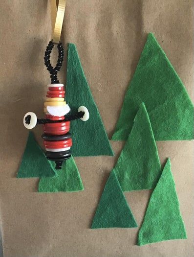 创意手工:低成本制作纽扣圣诞老人与雪人-第28张图片-趣作屋 创意手工:低成本制作纽扣圣诞老人与雪人-第28张图片-趣作屋