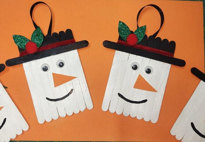 轻松搞定！半小时学会自制圣诞雪人挂饰-第11张图片-趣作屋