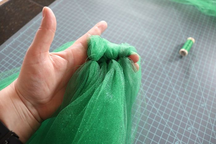 超简易低成本DIY节日装饰多功能薄纱教程-第13张图片-趣作屋