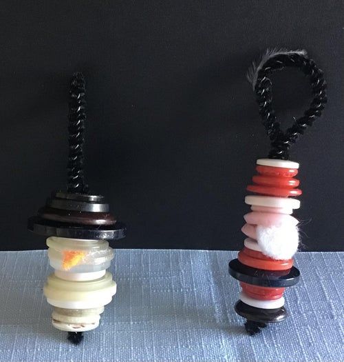 创意手工:低成本制作纽扣圣诞老人与雪人-第3张图片-趣作屋 创意手工:低成本制作纽扣圣诞老人与雪人-第3张图片-趣作屋