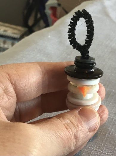 创意手工:低成本制作纽扣圣诞老人与雪人-第25张图片-趣作屋 创意手工:低成本制作纽扣圣诞老人与雪人-第25张图片-趣作屋