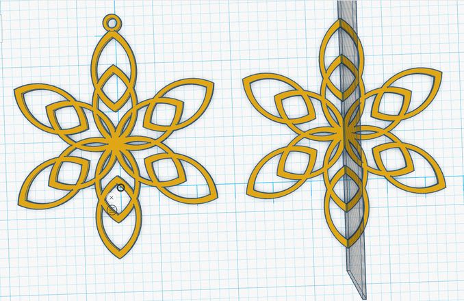 手把手教你3D打印六角立体雪花装饰-第13张图片-趣作屋