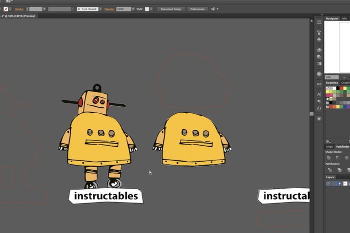 CNC激光切割与热升华打印结合制作个性挂件教程-第15张图片-趣作屋