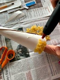 简易意面手工教程：圣诞节主题创意装饰-第9张图片-趣作屋