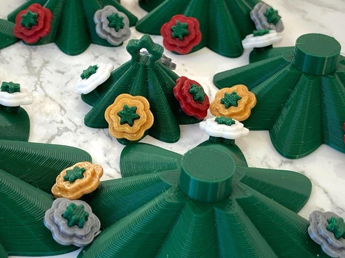 创意拆卸式花环与圣诞树挂件DIY教程-第22张图片-趣作屋