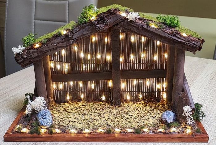 圣诞节场景DIY改造：低成本升级圣诞马槽教程-第12张图片-趣作屋