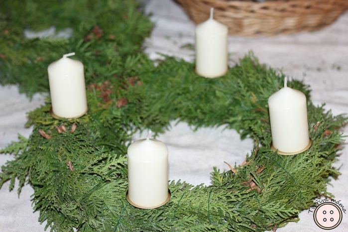 温馨圣诞降临节花环DIY全步骤指南-第9张图片-趣作屋