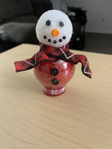 轻松DIY可爱圣诞雪人装饰教程-第20张图片-趣作屋