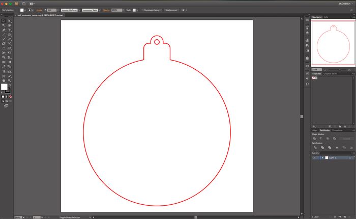 CNC激光切割与热升华打印结合制作个性挂件教程-第3张图片-趣作屋