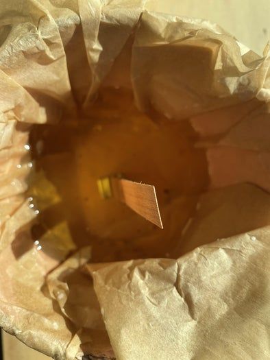 家庭DIY圣诞蜡烛教程：纯白大理石风蜡烛-第10张图片-趣作屋