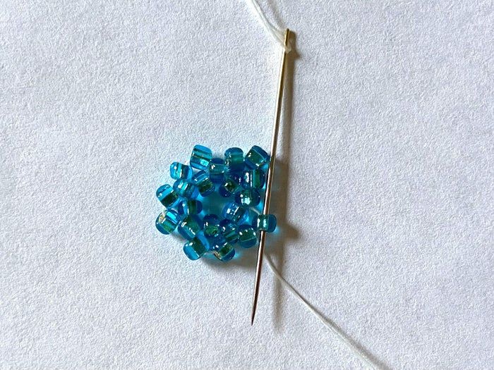 DIY迷你珠串星星挂饰教程-第14张图片-趣作屋