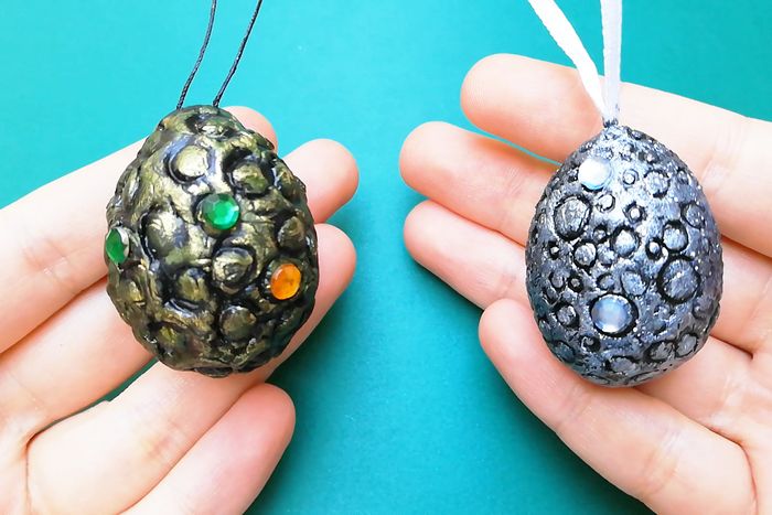 圣诞节专属手工龙蛋挂饰制作指南-第21张图片-趣作屋