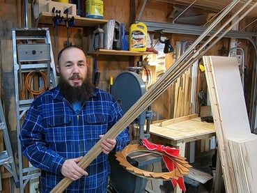 废旧木条巧变花环装饰教程-第3张图片-趣作屋 废旧木条巧变花环装饰教程-第3张图片-趣作屋