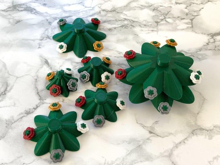 创意拆卸式花环与圣诞树挂件DIY教程-第23张图片-趣作屋