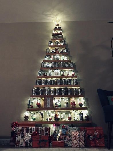 废物利用打造独特圣诞树教程-第29张图片-趣作屋 废物利用打造独特圣诞树教程-第29张图片-趣作屋