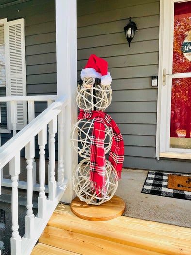 冬季DIY水泥雪人教程：轻松打造冬日装饰-第3张图片-趣作屋