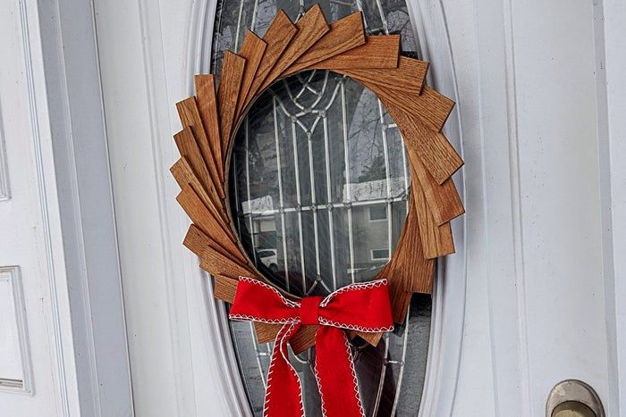 废旧木条巧变花环装饰教程-第1张图片-趣作屋 废旧木条巧变花环装饰教程-第1张图片-趣作屋