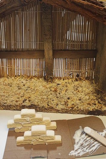 圣诞节场景DIY改造：低成本升级圣诞马槽教程-第5张图片-趣作屋