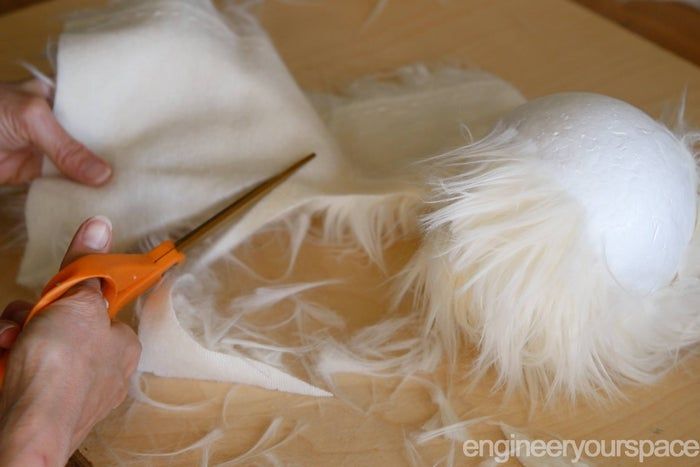 利用家中废料自制圣诞装饰壁炉袜挂架教程-第6张图片-趣作屋