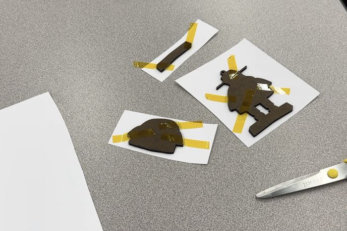 CNC激光切割与热升华打印结合制作个性挂件教程-第16张图片-趣作屋