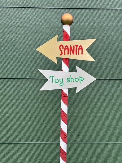 巧手制作圣诞装饰指示牌教程-第1张图片-趣作屋 巧手制作圣诞装饰指示牌教程-第1张图片-趣作屋