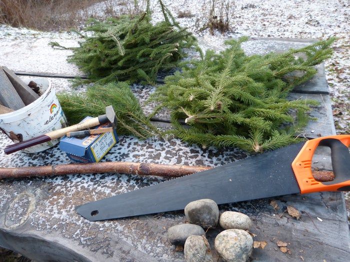 简易环保风圣诞树与挂饰DIY教程-第5张图片-趣作屋