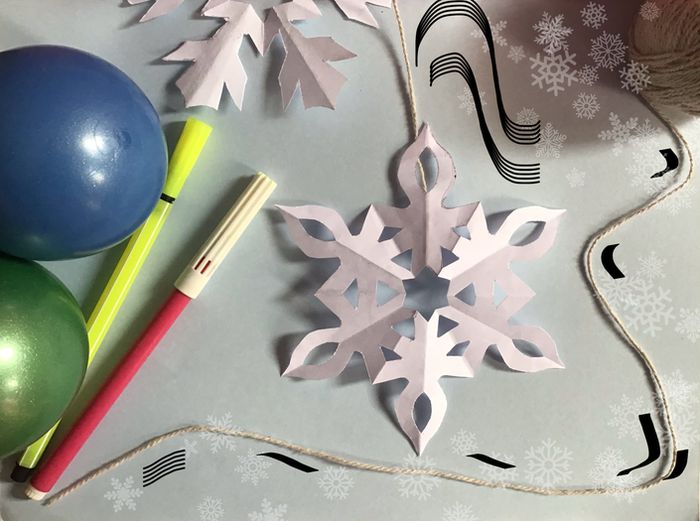 简易教程:低成本制作圣诞雪花挂饰-第2张图片-趣作屋 简易教程:低成本制作圣诞雪花挂饰-第2张图片-趣作屋
