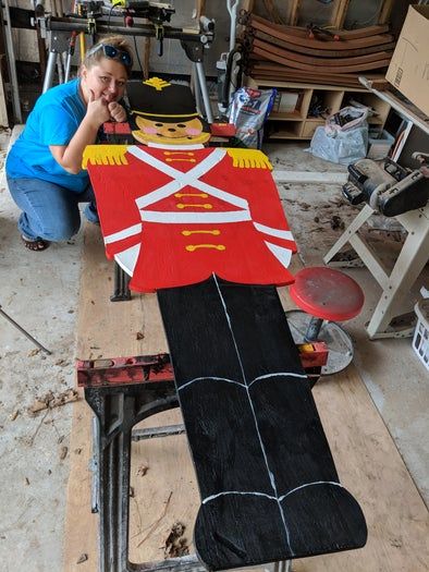 圣诞节手工制作木制饰品教程-第6张图片-趣作屋