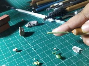 自制黏土微缩拉面碗教程-低成本DIY步骤详解-第19张图片-趣作屋