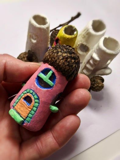 低成本微缩精灵小屋制作教程-回收材料DIY-第20张图片-趣作屋